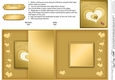 Elegant Hearts No-Hole Fold Back Card