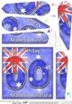 Flying the Flag AUSTRALIA 90th Birthday Fan Pyramage Topper