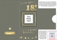 Add a Photo 18th Birthday Card with easy fold frame