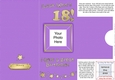 Add a Photo 18th Birthday Card with easy fold frame
