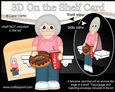 3D On the Shelf Card Kit - Old Lady Gilda has a Donut & Cola