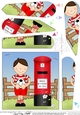 Boyz Bazil loves to play football Fan Pyramage Topper