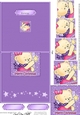 Hunney Bear Rosie has a Christmas Star - No-Hole Easy Over the Edge Card & Spiral Pyramid Topper