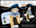 3D On the Shelf Card Kit - LHomme de Pain Mathis is the French Bread Seller