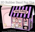 3D Shoppe Pop Up Rubber Band Card Kit - The Hug-a-Bear Soft Toy Shop