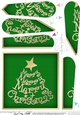 Merry Christmas Tree Fan Pyramage Topper