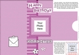 Add a Photo Birthday Daughter with easy fold frame