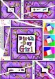 Birthday Girl Twisted Spiral Side Stacker
