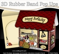 3D Shoppe Pop Up Rubber Band Card Kit - The Bats n Balls Sports shop