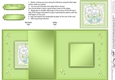 Fluttery Butterfly No-Hole Fold Back Card