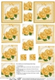 Just Roses Twisted Pyramage sheet