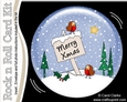Little Christmas Robins - Snowglobe Rock n Roll Kit