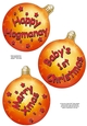 3D Christmas Bauble Decoupage Sheet