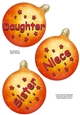 3D Christmas Bauble Decoupage Sheet