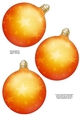 3D Christmas Bauble Decoupage Sheet