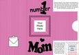 Add a Photo Number 1 Mom with easy fold frame
