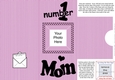 Add a Photo Number 1 Mom with easy fold frame