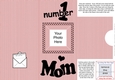 Add a Photo Number 1 Mom with easy fold frame