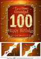 8 x 8 100th Birthday Grandad Beer Label Scalloped Corner