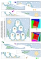 Cute Christmas Penguin Tree Felties Wavy Spiral Side Stacker