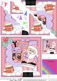 Christmas Santa has lots of Presents Scallop Corner side stacker Topper
