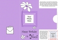 Add a Photo Daisy Birthday with easy fold frame