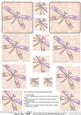 Dreamy Dragonfly Twisted Pyramage Sheet