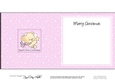 Cute Hunney Bear Rosie has a Christmas Star Babys 1st Christmas square landscape insert