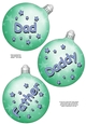 3D Christmas Bauble Decoupage Sheet
