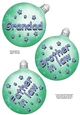 3D Christmas Bauble Decoupage Sheet