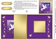 Christmas Dove NO-Hole Fold Back Card
