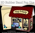 3D Shoppe Pop Up Rubber Band Card Kit - The Little Gadgets & Gizmos Shop