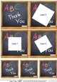 Thank You Blackboard Twisted Tunnel Topper