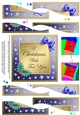Elegant Christmas Quick Card with Wavy Spiral Side Stacker