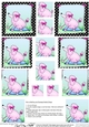 Cute Little Bon Bon the Poodle Poodle Pyramage sheet