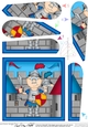 Old Man Bert the Knight Fan Pyramage Topper