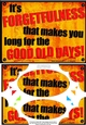 A5 Fun Novelty Senior Moment Scallop Corners & Pyramage