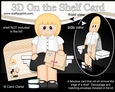 3D On the Shelf Card Kit - Business Woman, Secretary, Lawyer, Solicitor - Sheila