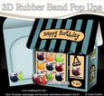 3D Shoppe Pop Up Rubber Band Card Kit - The Jam & Jelly Artisan Jams & Preserves Shop