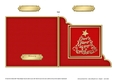 Merry Christmas Tree Cut and Fold Corner Card