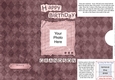 Add a Photo DL Card - Happy Birthday GRANDSON with easy fold frame