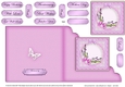 Pretty Bluebells Cut and Fold Card Corner Card