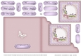 Pretty Bluebells Cut and Fold Card Corner Card