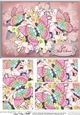 A5 Get Well Soon Flowers & Butterfly Pyramage Topper
