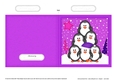 Cute Christmas Penguin Tree Felties Cut and Fold Card