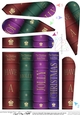 Have a Holly Jolly Christmas Books Fan Pyramage Topper