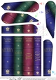Merry Christmas to You! Books Fan Pyramage Topper