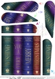 Wishing You a Very Merry Christmas Books Fan Pyramage Topper