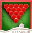 8 x 8 Snooker Kit with Scalloped Corners