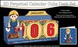 3D Everlasting Perpetual Calendar Desk Set Kit - Handyman with tools